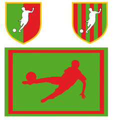 colori sociali calcio verde rosso