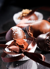 chocolate truffles