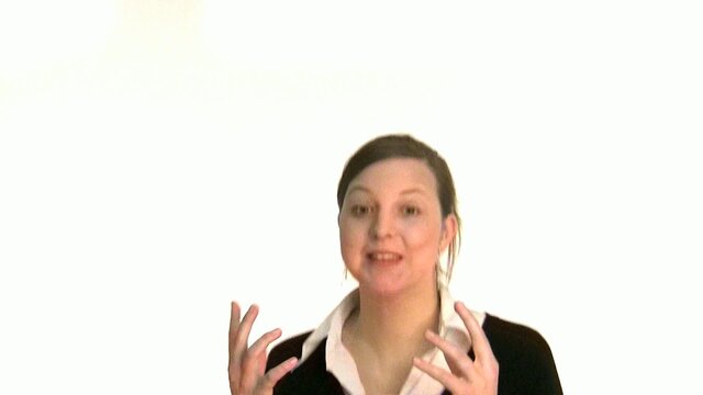 enthusiastische frau enthusiastic woman