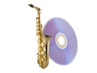 Saxophone with cd