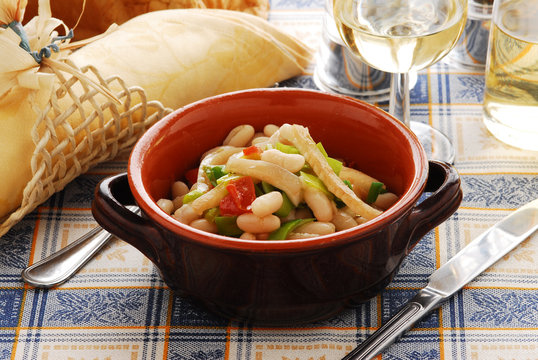 Fagioli con le cotiche - Antipasti della toscana