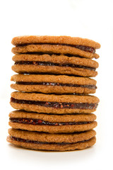 Raspberry Ginger Snap Stack