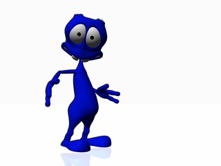 cartoon alien