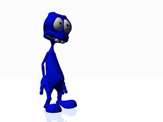 cartoon alien