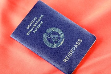 DDR - Reisepass der Deutschen Demokratischen Republik