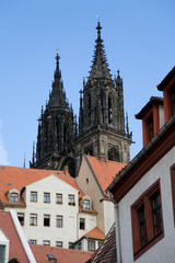 Fototapeta na wymiar Meissen Cathedral