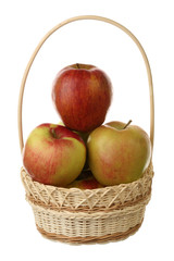 Apples in a basket