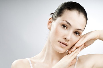 Naklejka premium beauty portrait