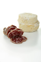 saucisson, fromage