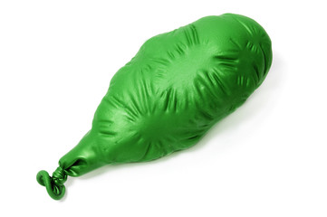deflated balloon
