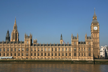 Fototapeta na wymiar Londyn - Houses of Parliament