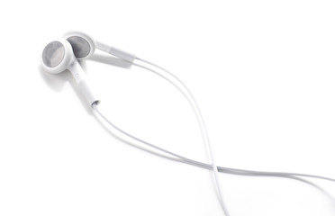 White headphones