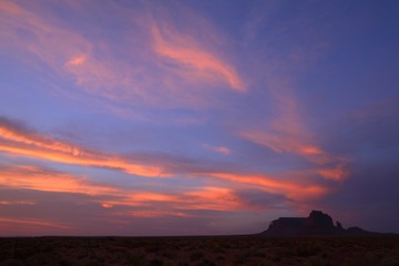 Sunset Monument Valley