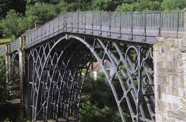 First cast iron bridge