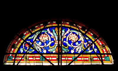 vitrail en arc