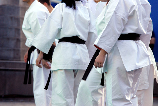 ragazze karate
