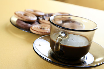Cookies and coffee