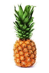 Fototapeta premium Pineapple isolated on white