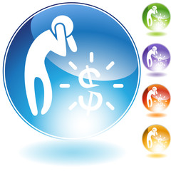 Financial Crisis Icon