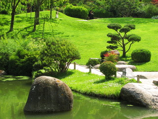 Jardin Japonais - obrazy, fototapety, plakaty