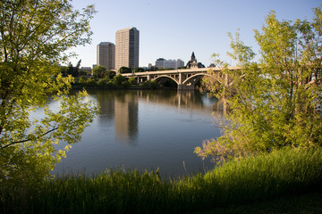 Obraz premium Downtown Saskatoon