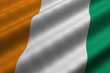 Obraz premium Ivorian Flag
