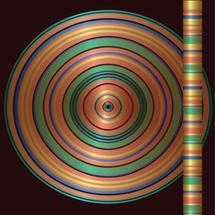 Vector abstract illustration.