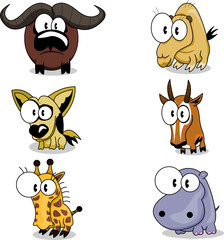 Cartoon animals