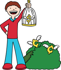 Bird In Hand Metaphor