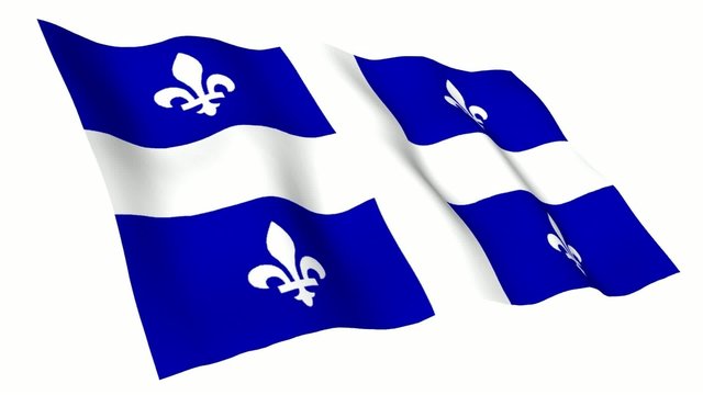 Quebec Animated Flag