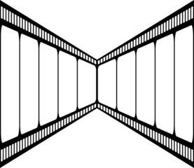Filmstreifen Ecke Vektor