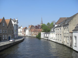 Canal Bruges Belgique