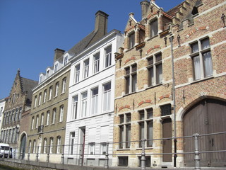 Fototapeta premium Maisons Bruges
