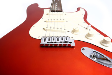 Fototapeta premium Guitar isolated on white