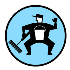 house cleaner cleaning craftsman
