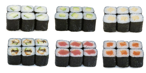 japanese rolls assortied