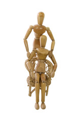 Traditional couple portrait