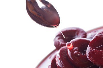 plums  compote