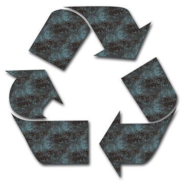 Recycling Symbol - Rost