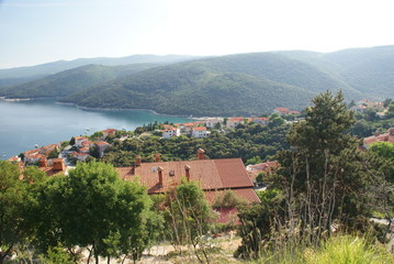 Fototapeta premium Adriaküste Rabac