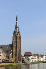 Naklejka premium Church in Holland