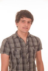Fototapeta premium Portrait eines jungen Mannes