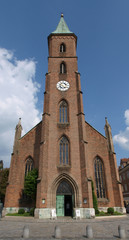 Fototapeta na wymiar Matthäuskirche in Ingolstadt