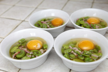 entrée à base de fève