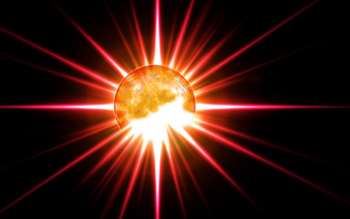 alien planet up-close