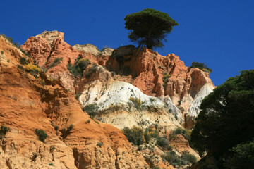 Fototapeta na wymiar Algarve cliffs
