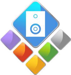 Speaker Diamond Icon