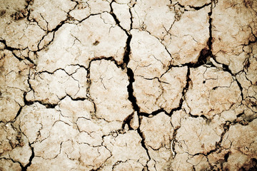 cracked ground