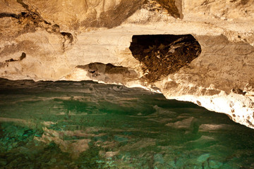 grotto in Kungur ice cave