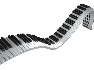 Wavy keyboard